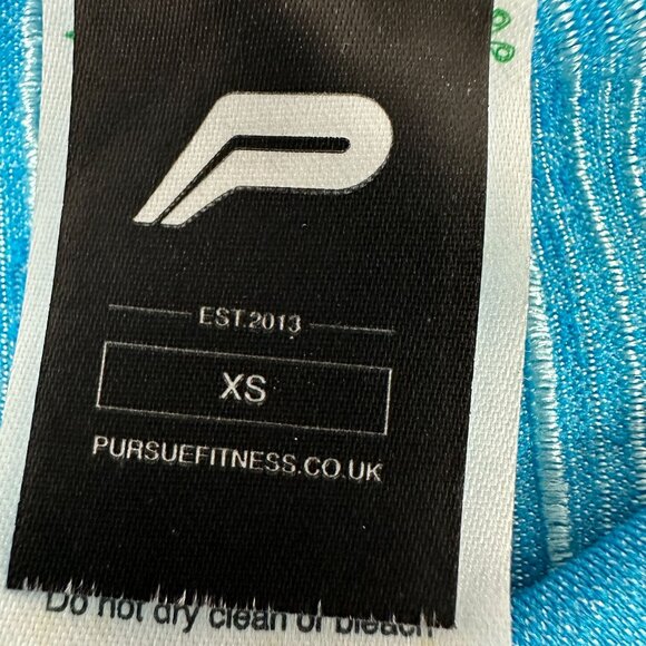 Pursue Fitness Women's Size XS Seamless Long Sleeve Crop Top - Nylon & Polyester - Picture 4 of 5